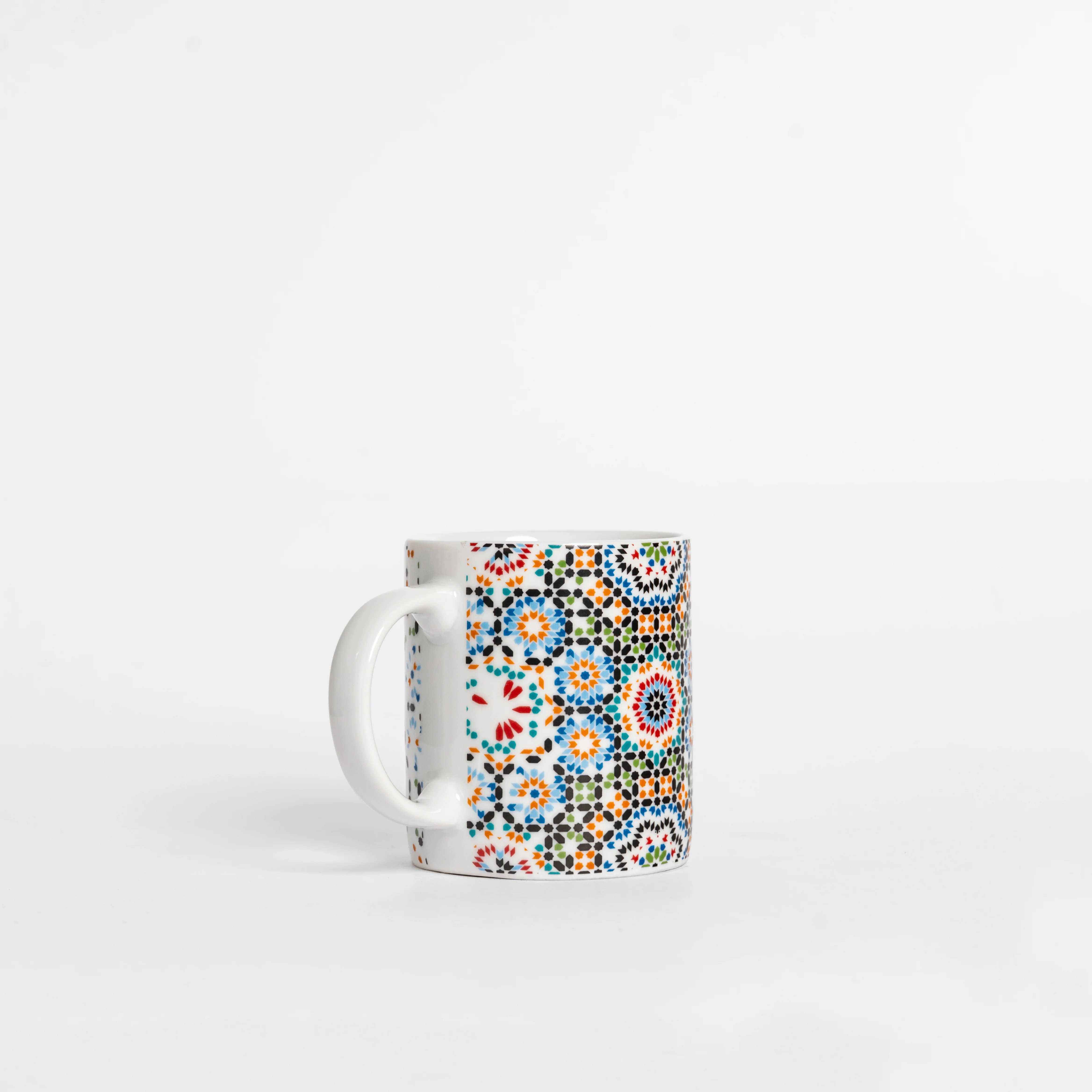 Bismillah White Motif Design Mug - Image 4