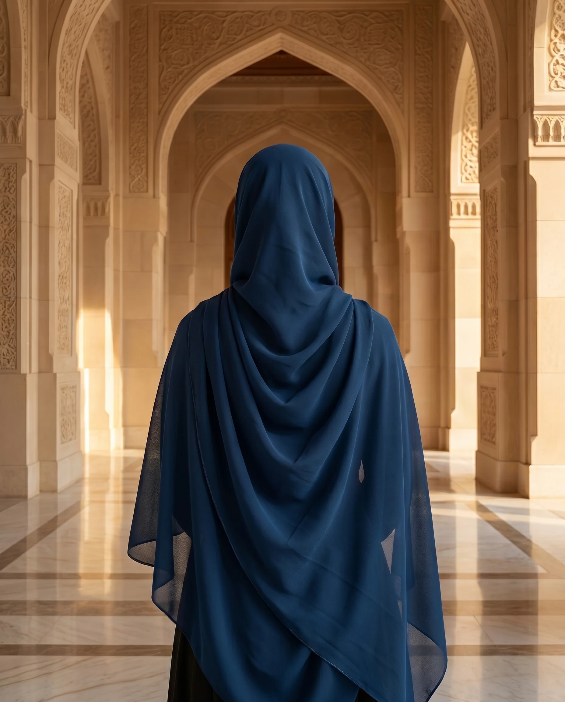 Cherry Hijab Blue (CBE) - Image 5
