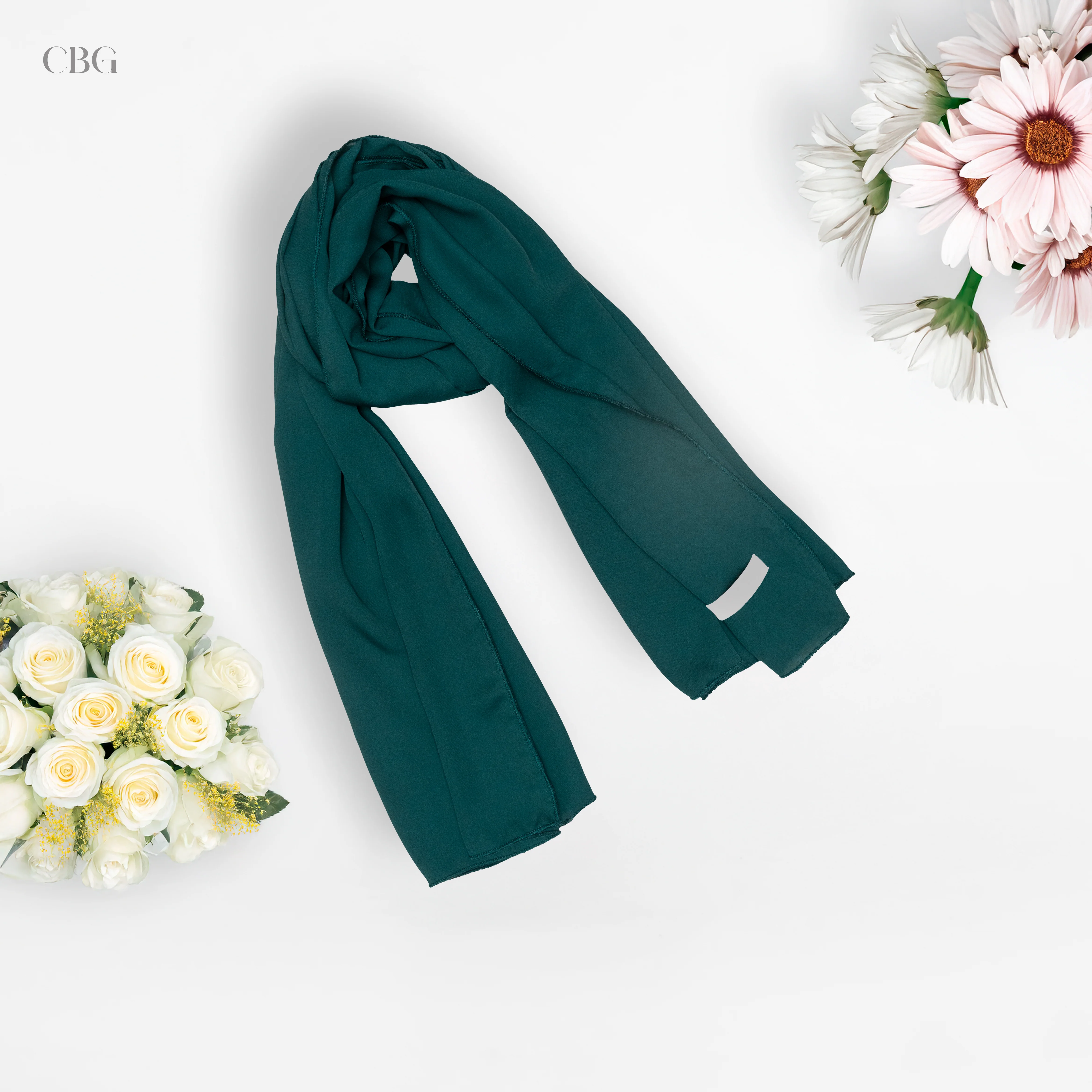 Cherry Hijab Bottle Green (CBG) - Image 6