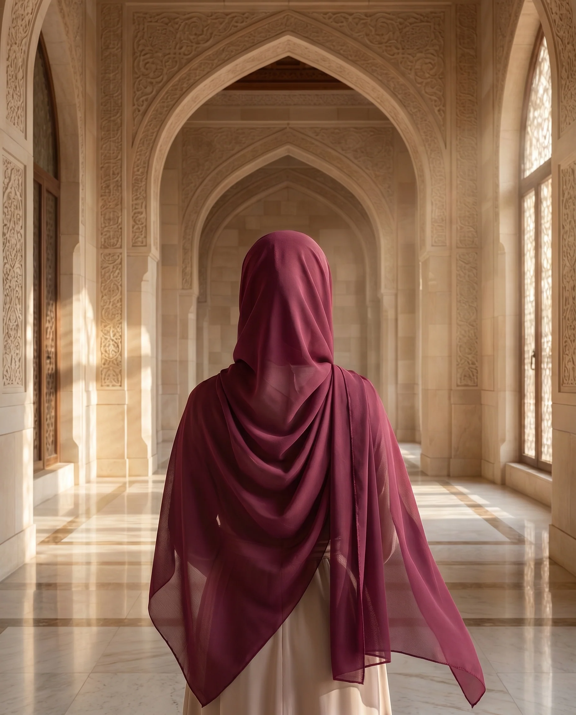 Cherry Hijab Grape Purple (CGP) - Image 3