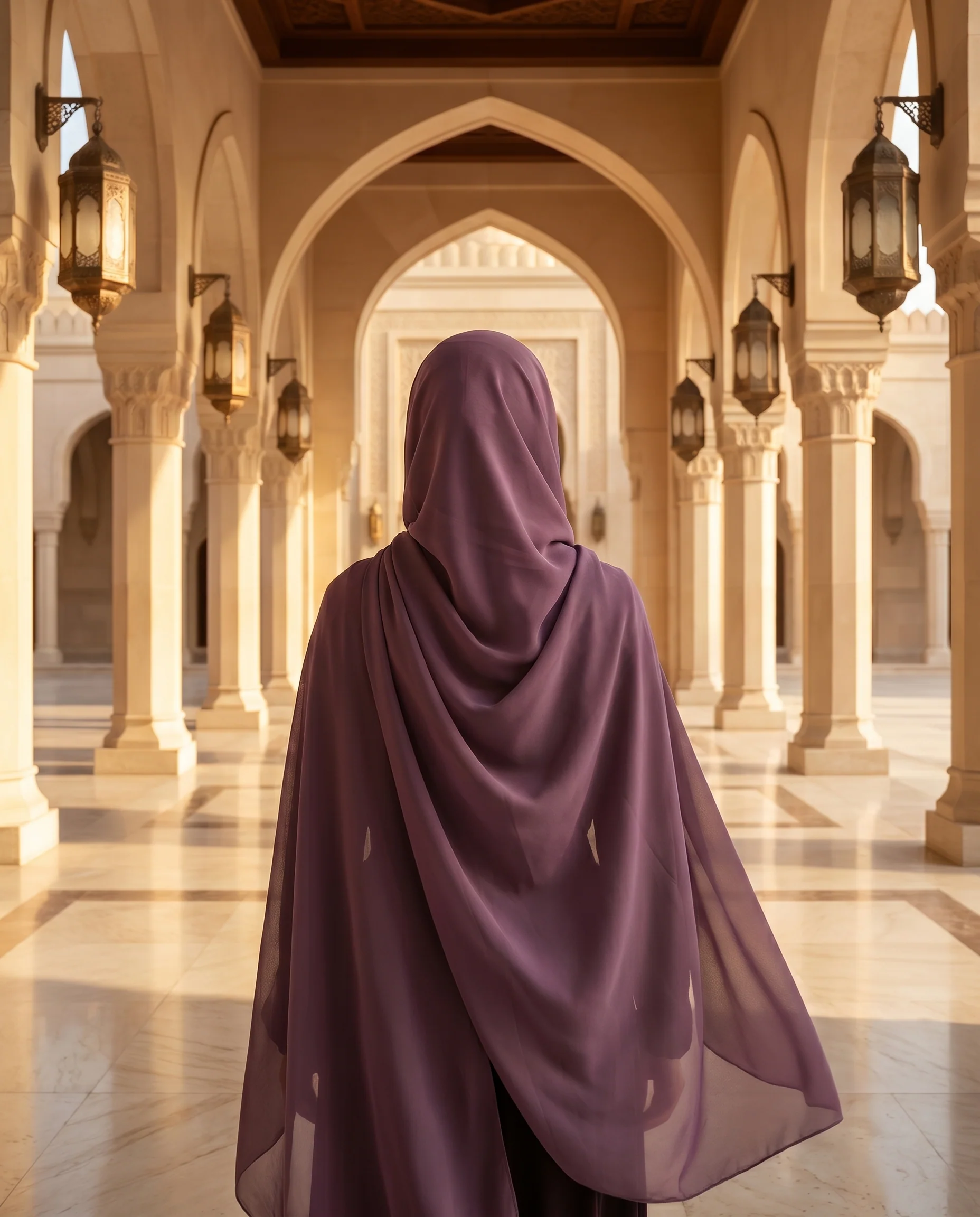 Cherry Hijab Japanese Violet (CJV) - Image 4