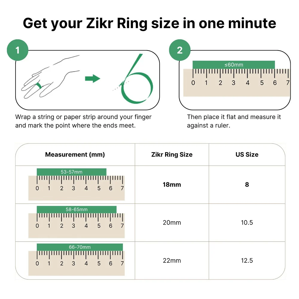 iQIBLA Zikr Ring Smart Tasbih - Image 16
