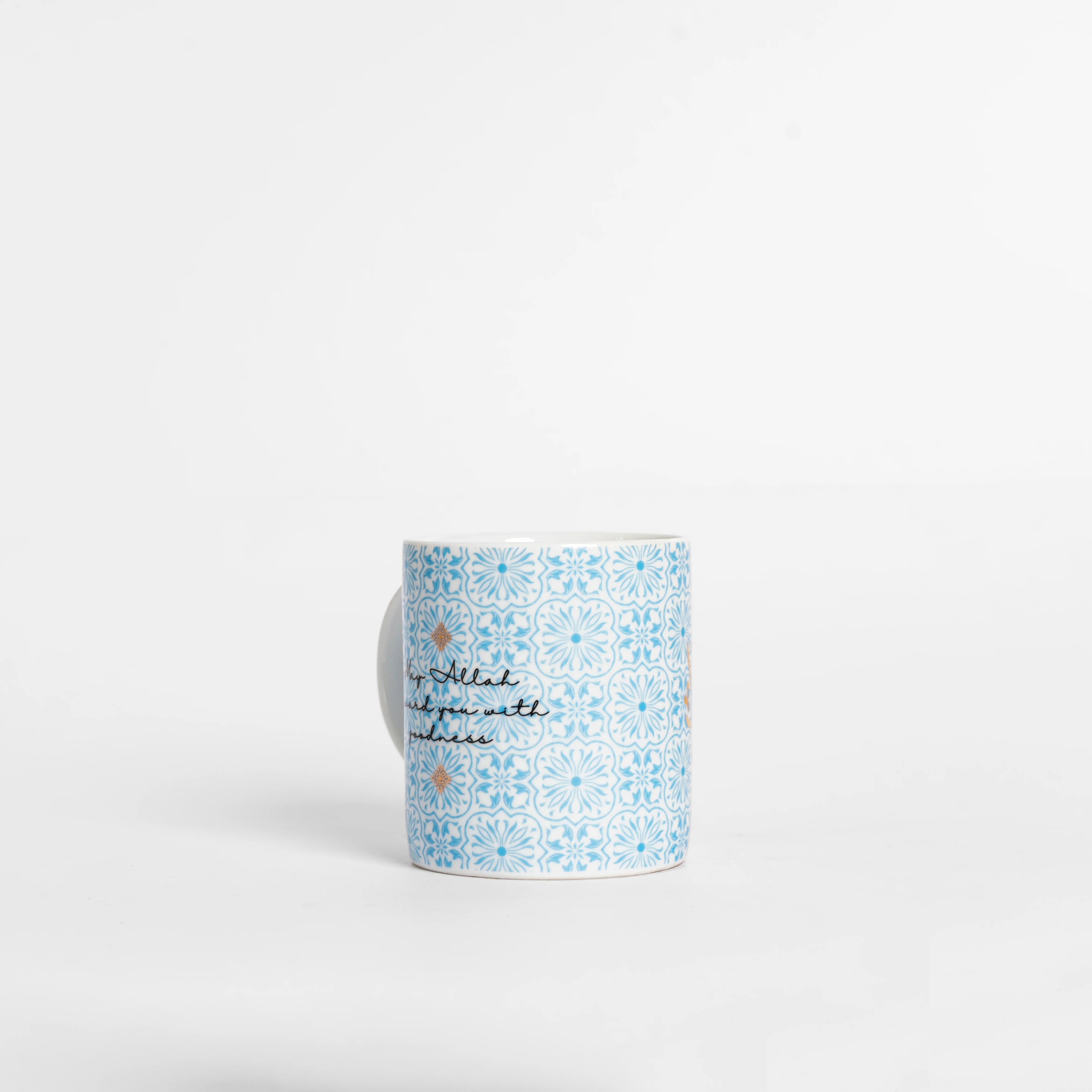 Jazakallah khairan Blue Calligraphy  Mug - Image 7