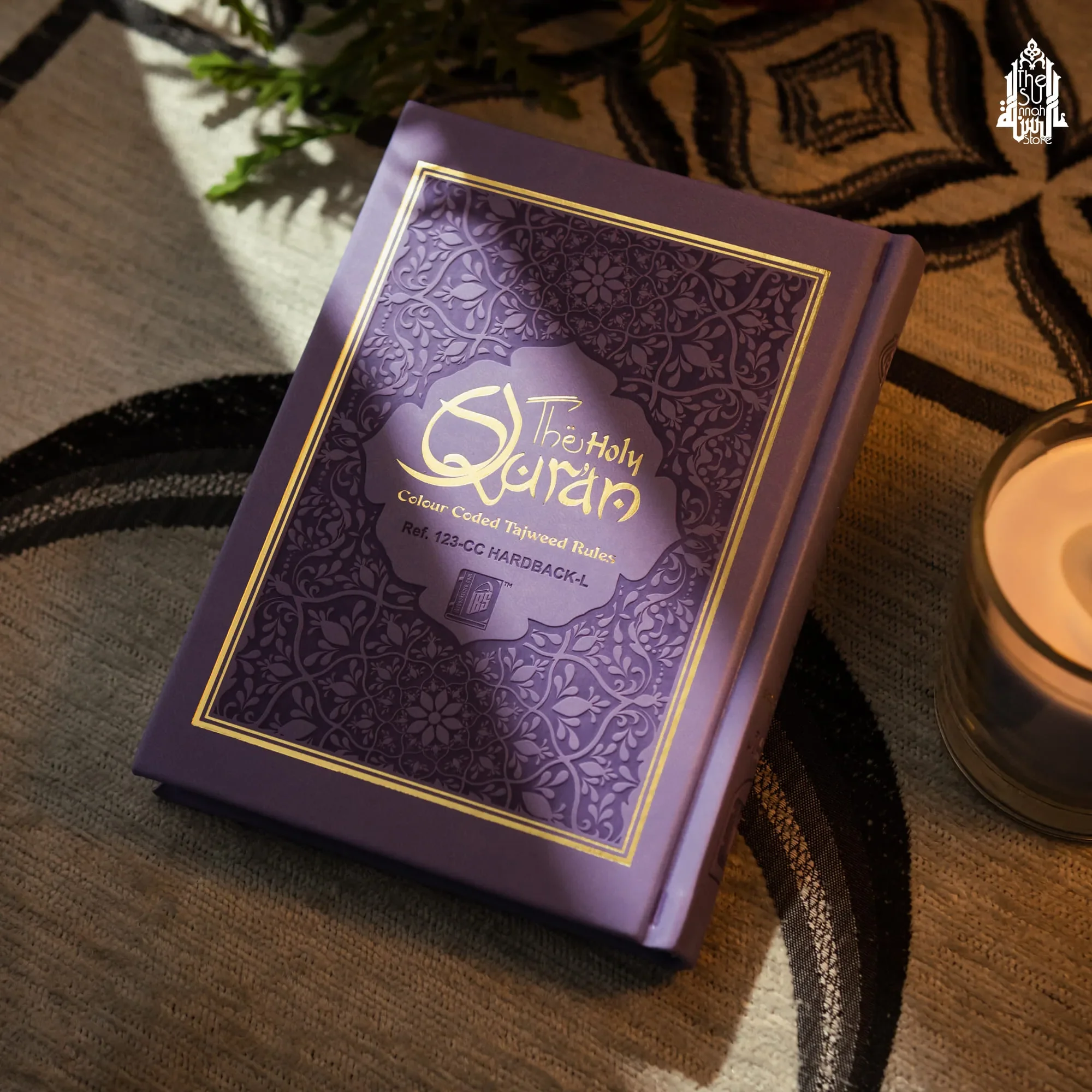 Leather Covered Holy Quran : Color Coded Tajweed Rules - Image 11