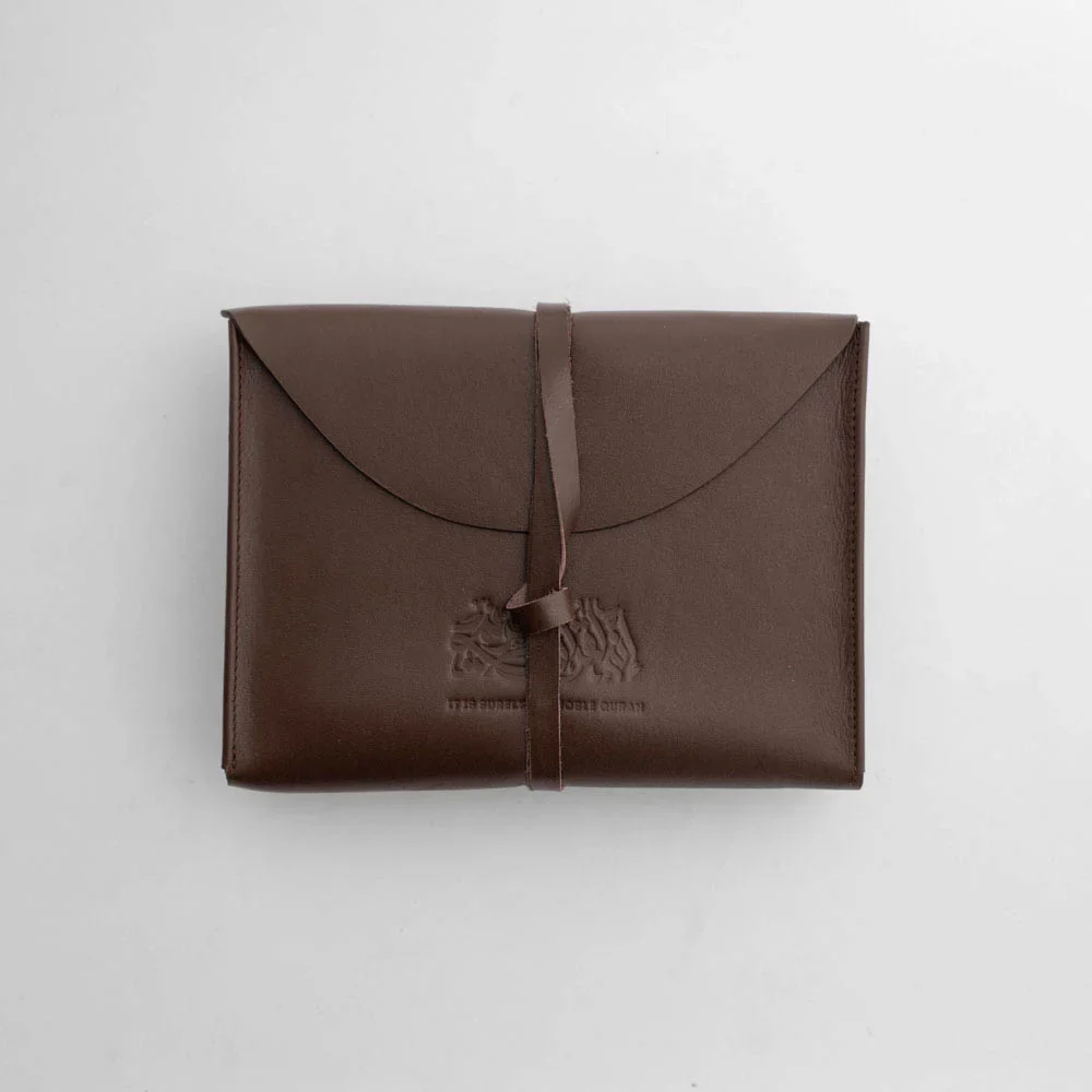 Leather Quran Cover - Dark Chocolate - Image 5
