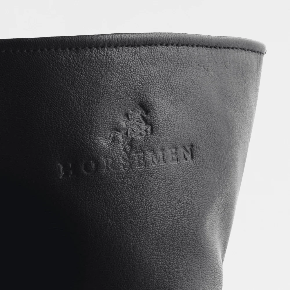 Leather socks - Black - Image 4