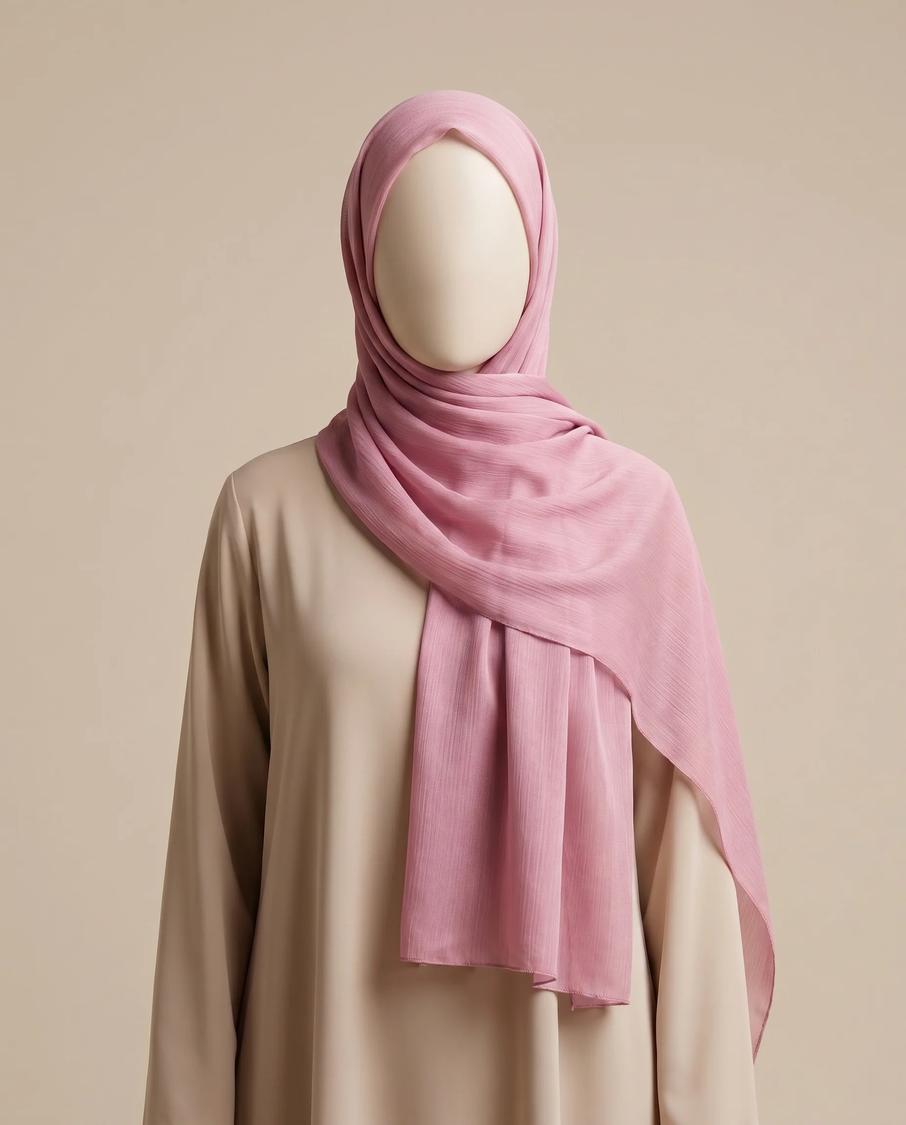 Pashmina Hijab Flamingo Pink (PFP) - Image 4