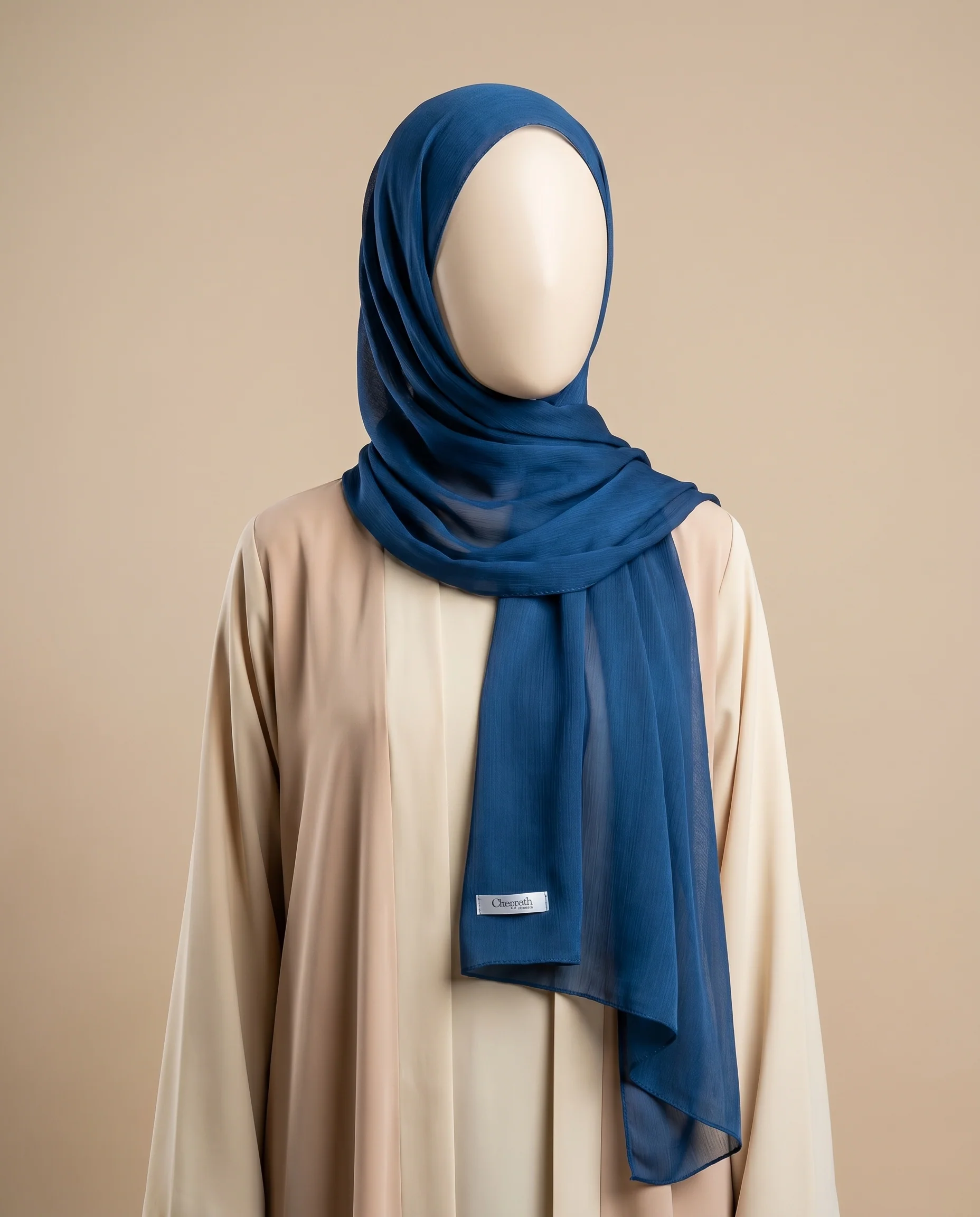 Pashmina Hijab  Royal Blue (PRB) - Image 3