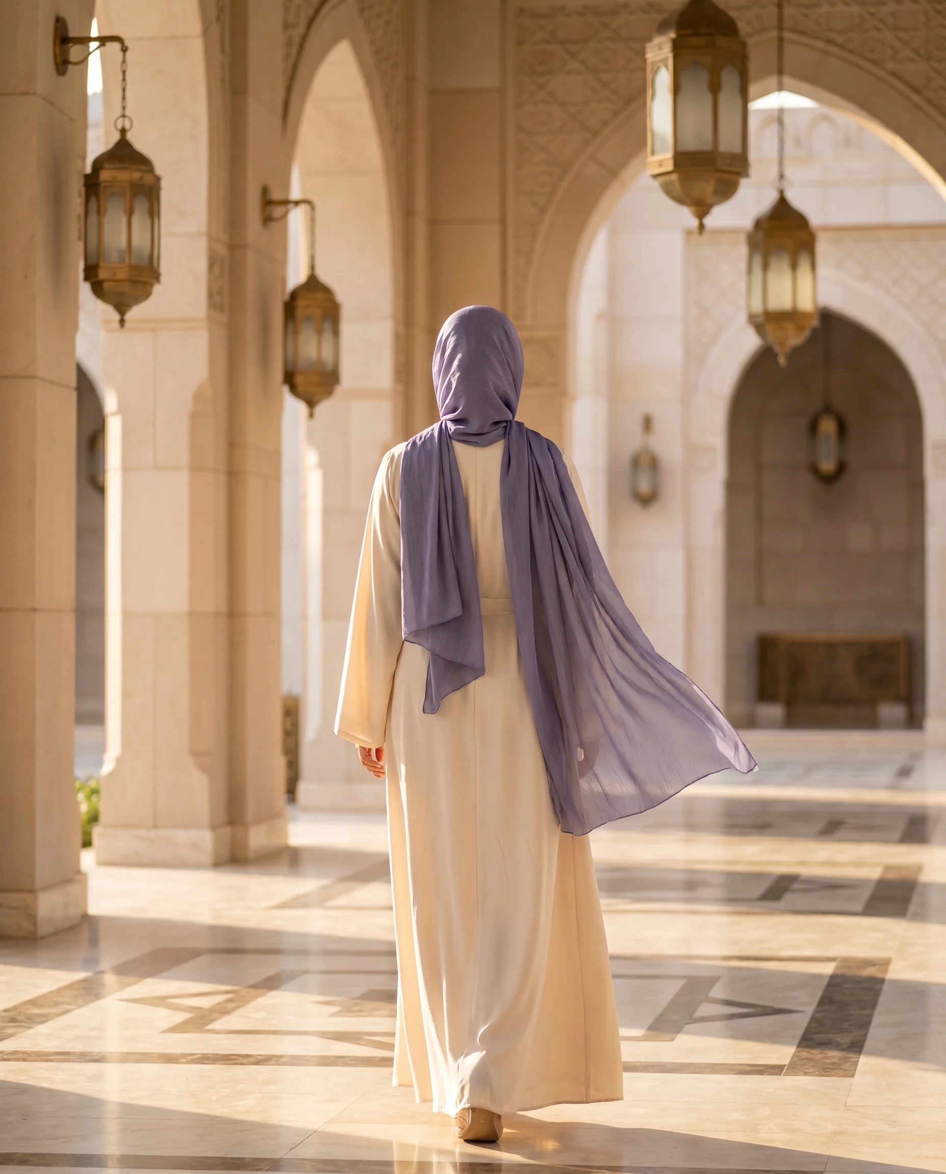 Pashmina Hijab Slate Gray (PSG) - Image 5