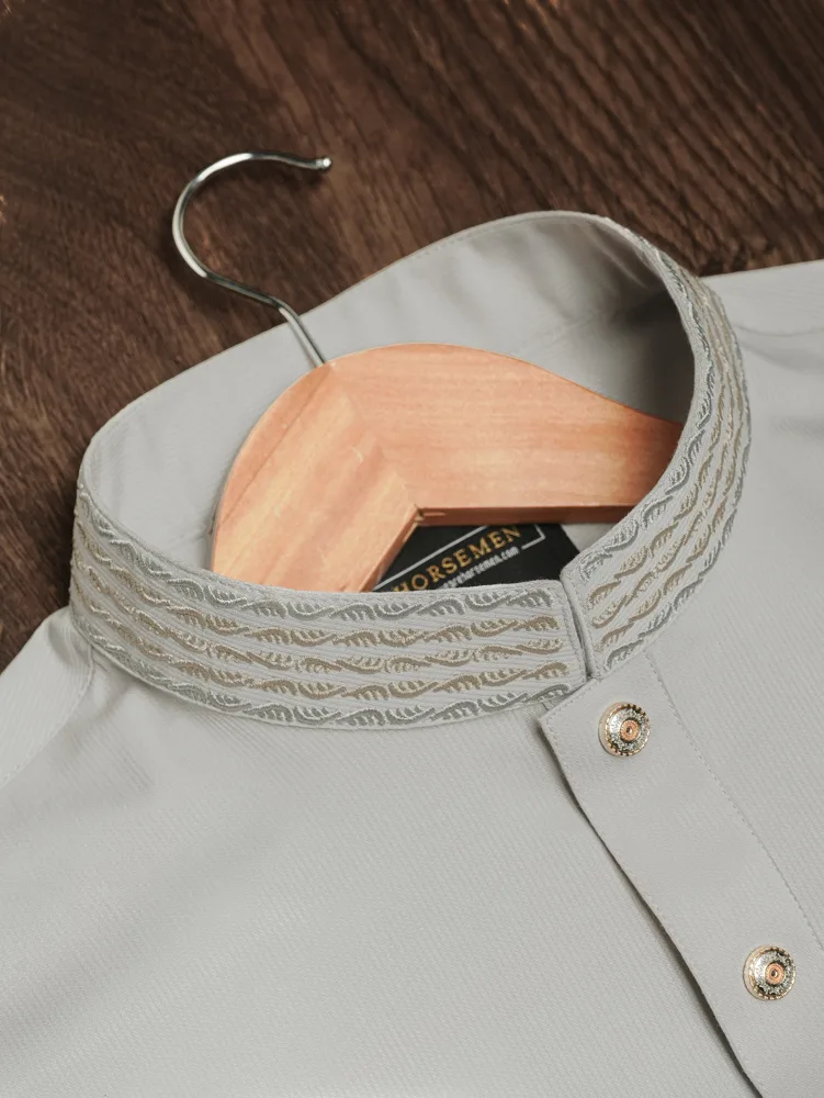 Premium Panjabi | Beach Brown - Image 8