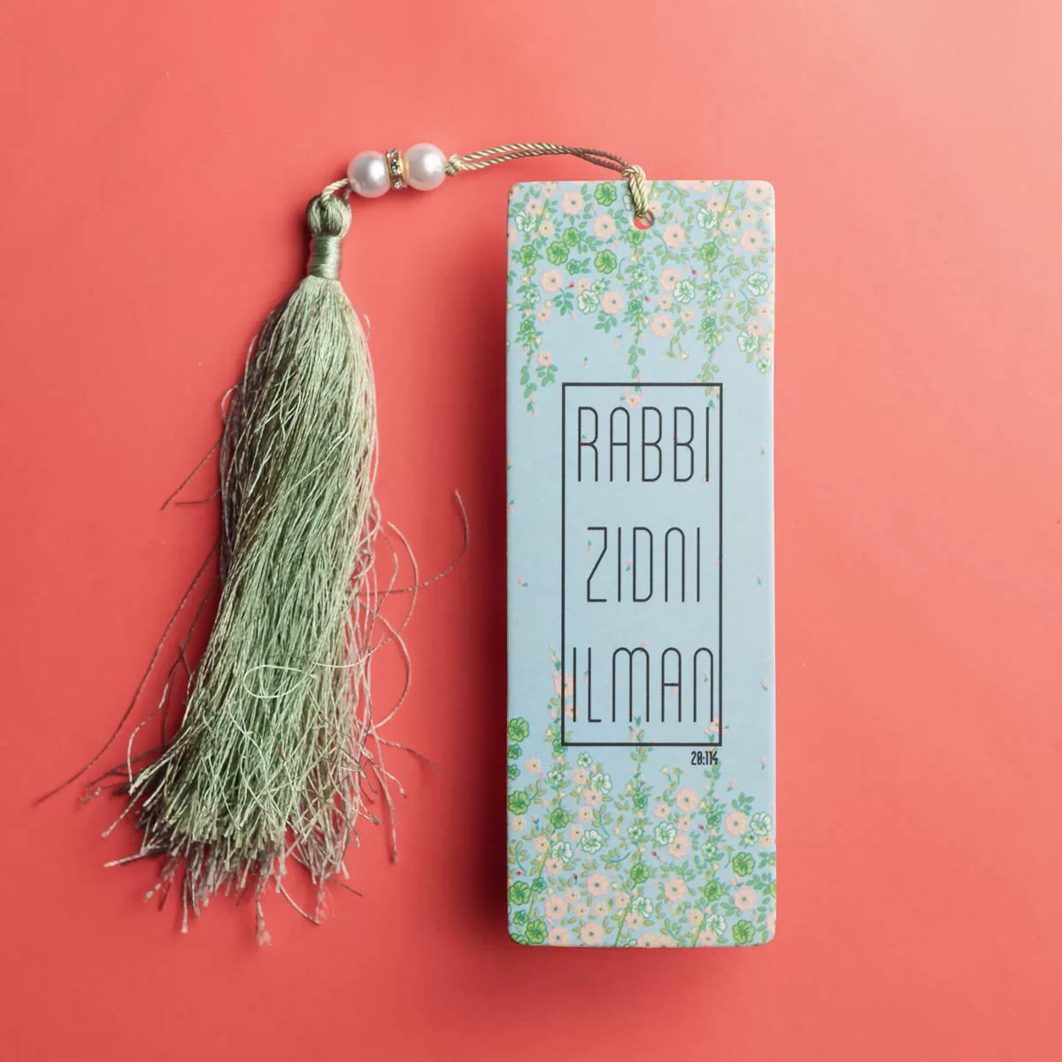 Rabbi Zidni Ilma Floral Bookmark - Image 6