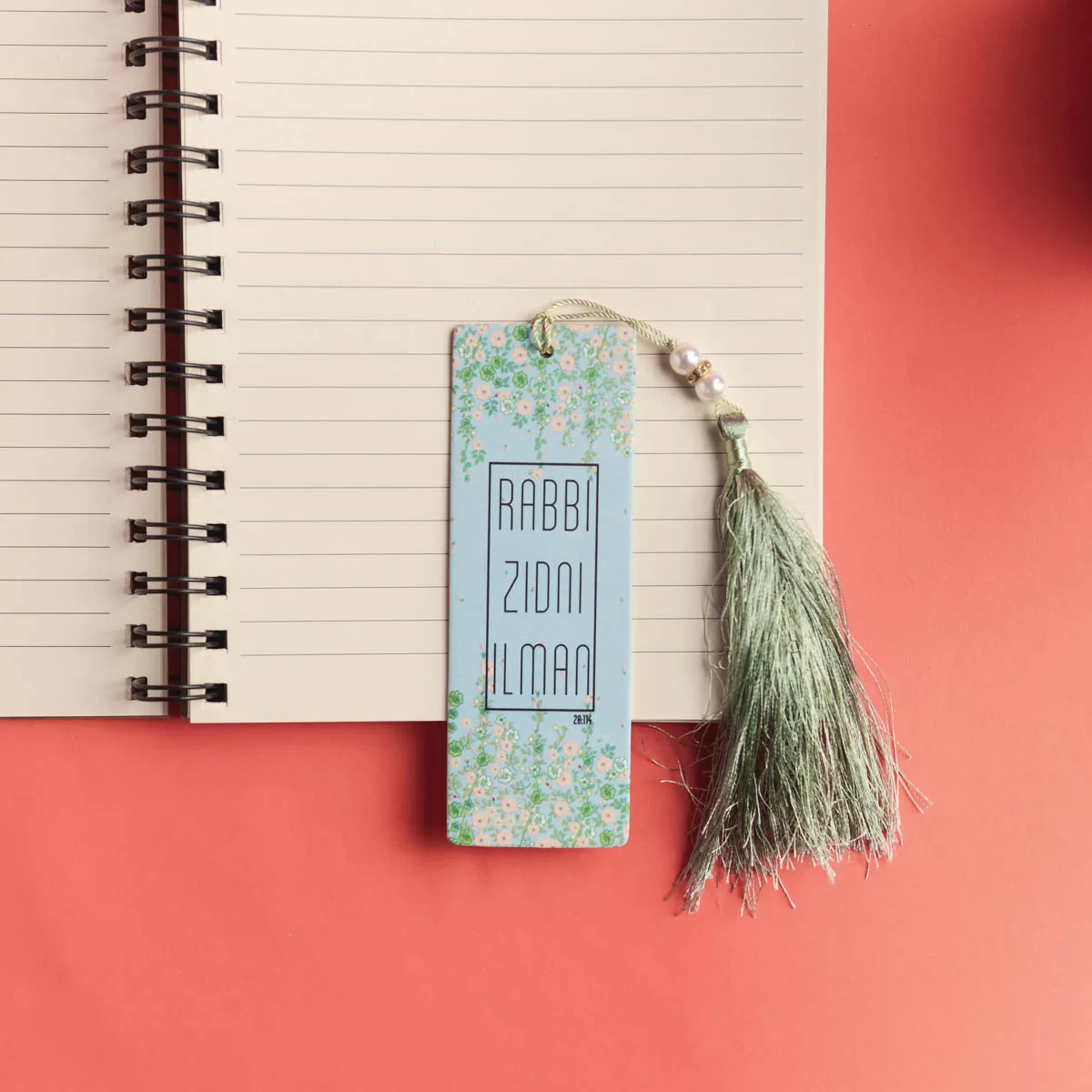 Rabbi Zidni Ilma Floral Bookmark - Image 8
