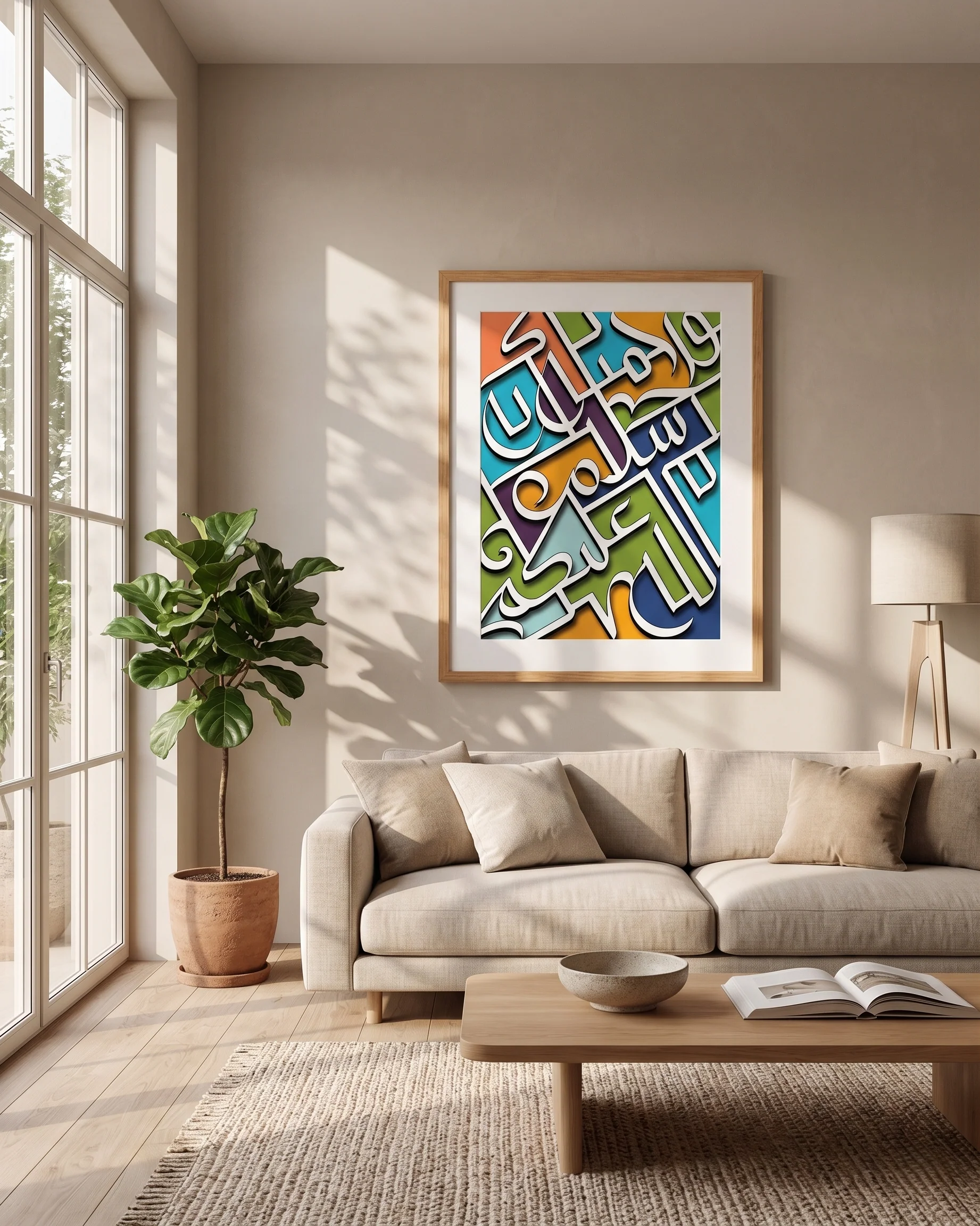 Salam Calligraphy Frame - Image 11