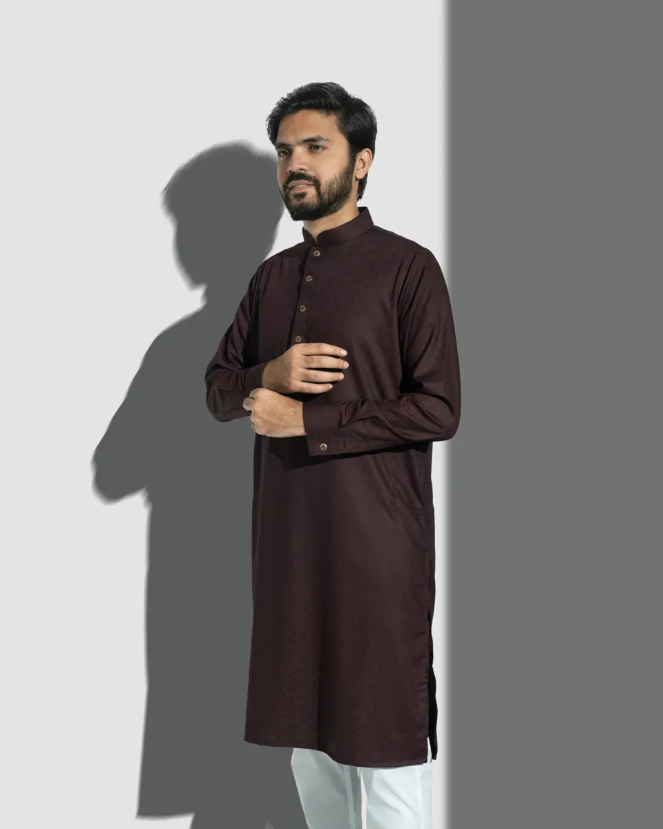 Supreme Panjabi | Mahagony Maroon - Image 5