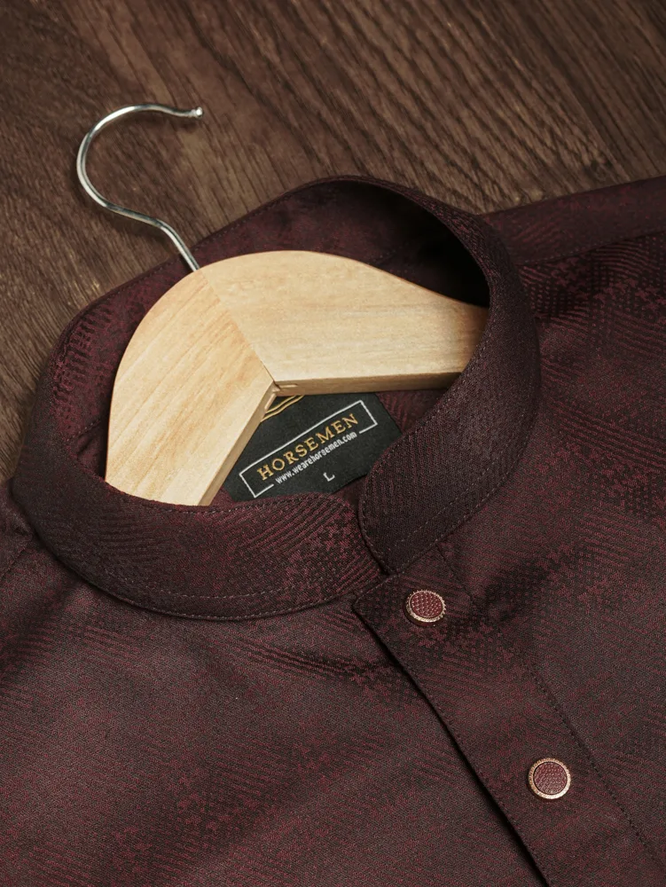 Supreme Panjabi | Mahagony Maroon - Image 6