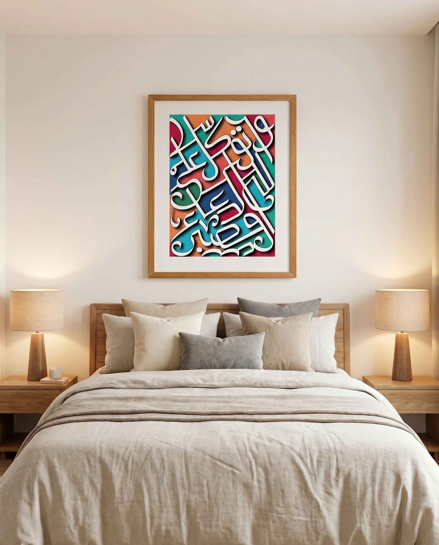 Tawakkul Dua Sabr Calligraphy Frame - Image 9
