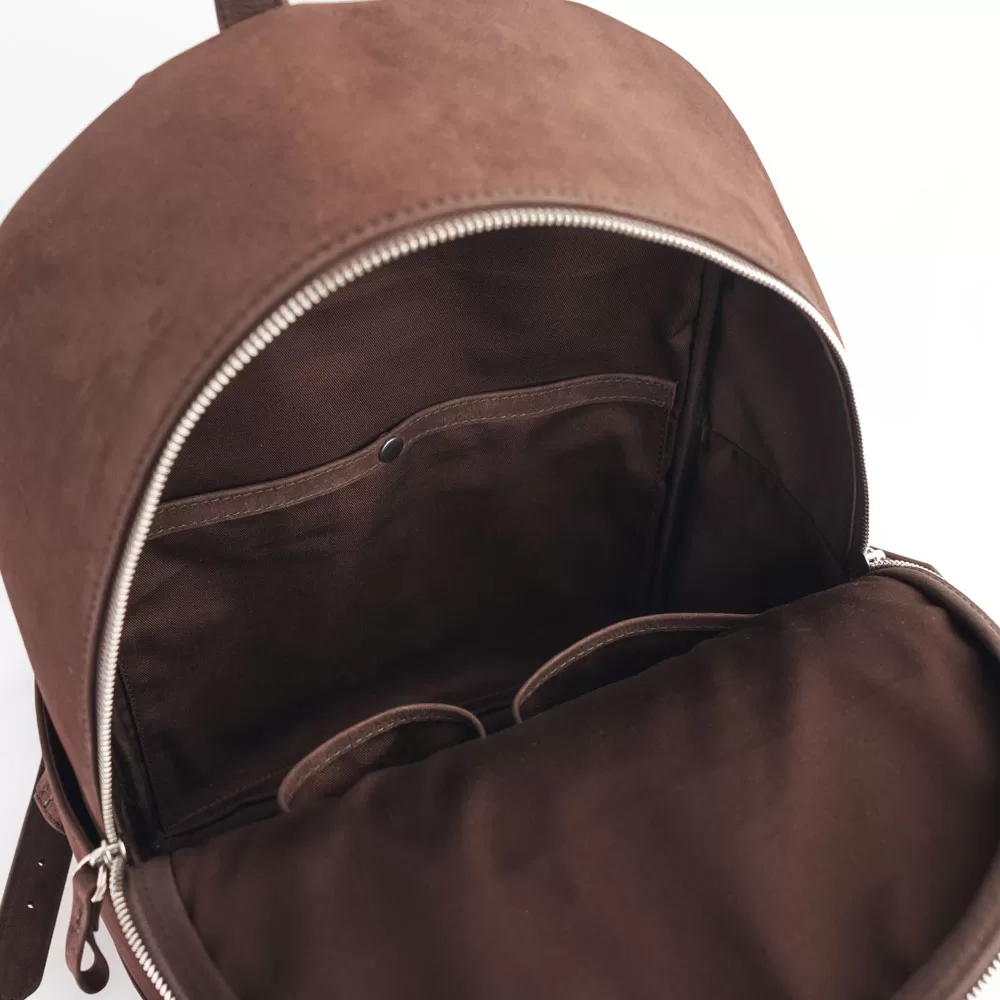 The Vanguard- Nubuck Leather Backpack Bag - Image 5
